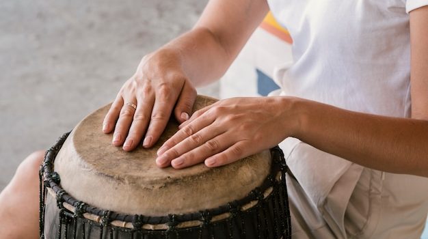 Drummers hands