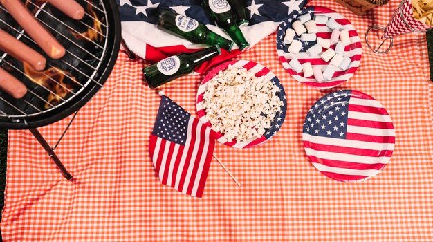 Usa independence day concept with barbecue 23 2147819235